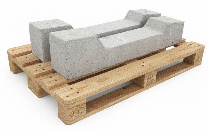 BETONSKI BLOK ZA SOLARNU KONSTRUKCIJU KUT 10 STUPNJEVA TEŽINA... — slika 1 od 1