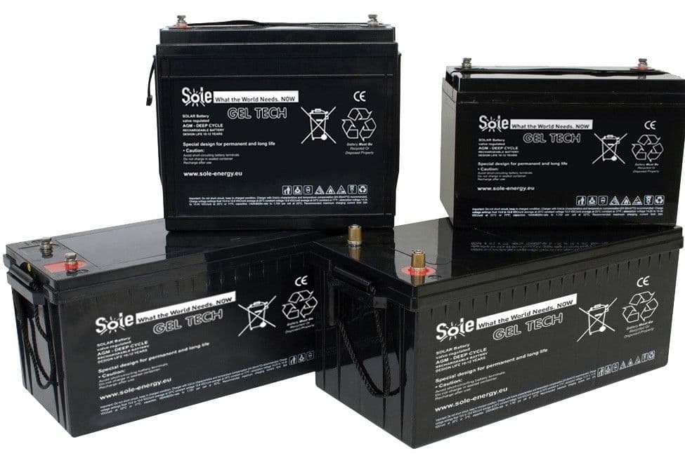 GELTECH AKUMULATOR 12v 80Ah hermetika 35x18x17 C100 deep cycle — slika 1 od 1