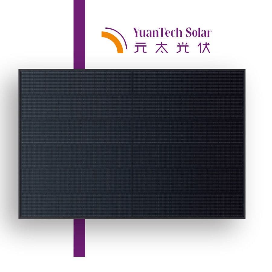 YuanTech 410W N-type TOPCon Solarni Panel - Visoka Efikasnost — slika 1 od 1