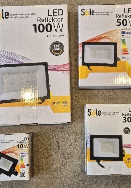 SOLE LED Reflektori sa i bez senzora pokreta — slika 5 od 5