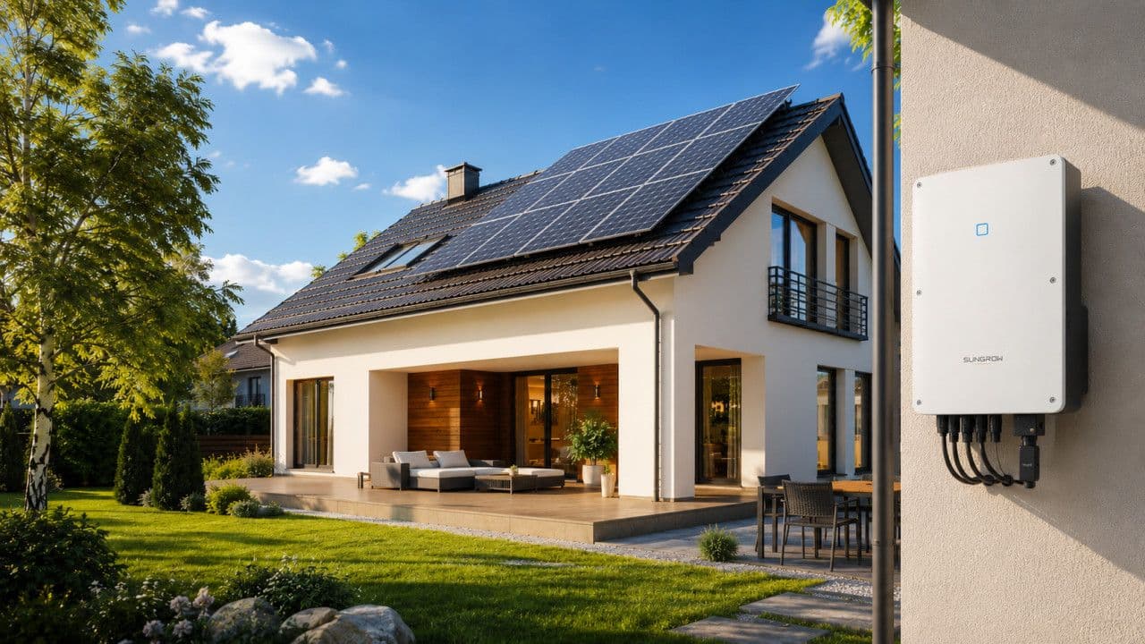 Solarna Elektrana 10kW Trofazna - Sungrow 10.08kWp + Smart Meter — slika 1 od 1