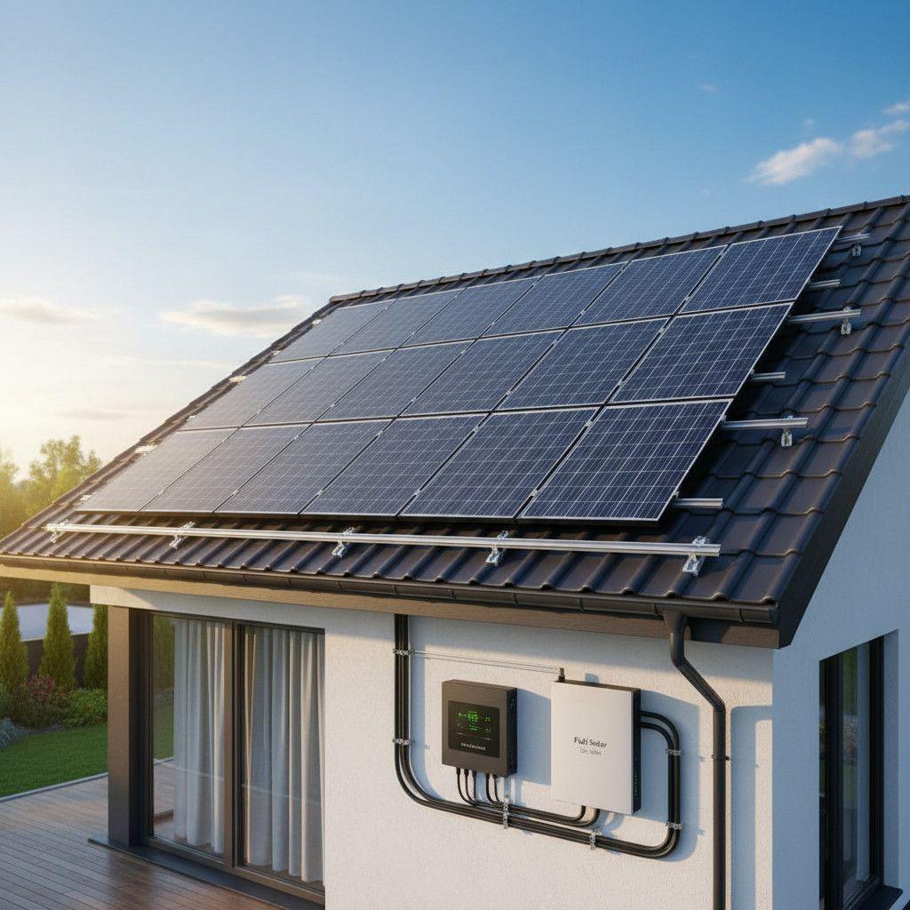 Solarna Elektrana 5.2kW / 5600W - Fuji Wallbox 5kWh LFP — slika 1 od 1