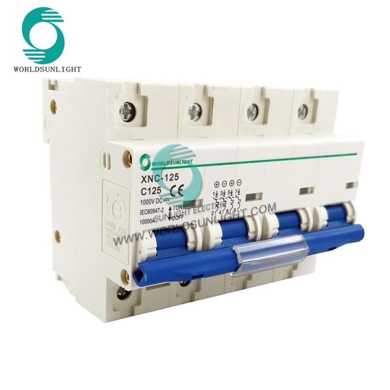 AUTOMATSKI OSIGURAČ 4P 1000VDC 125A (ZA BATERIJE) — slika 1 od 1