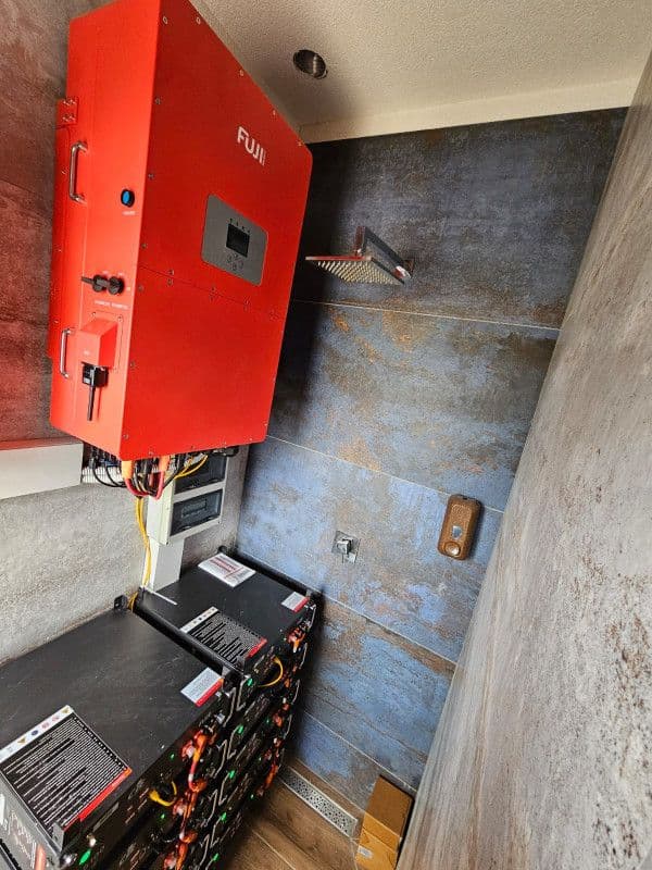 5.12kWh Wallbox FUJI Akumulatori Baterije 100Ah 51.2V Solarne — slika 11 od 12