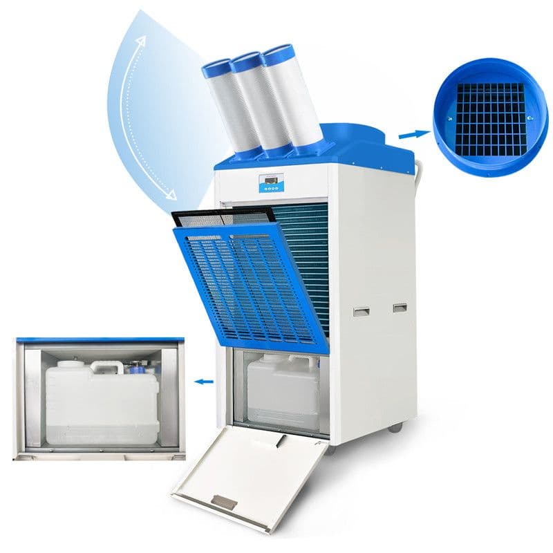 FUJI AIR Prijenosni Industrijski Klima Uređaj YDH-6500 6.5kW ... — slika 1 od 1