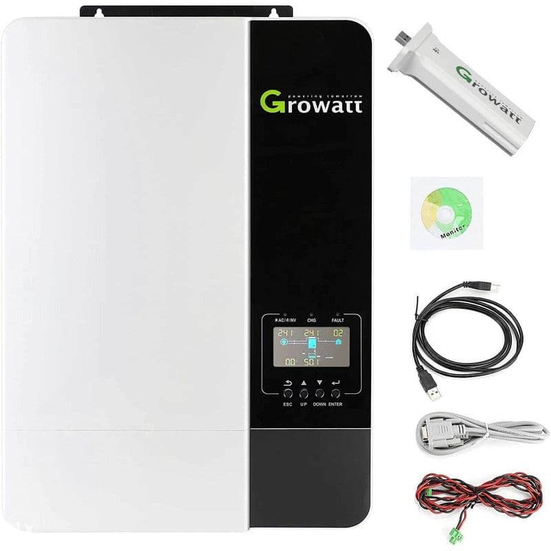 6kW GROWATT SPF6000ES Inverter Pretvarač 48V — slika 9 od 10
