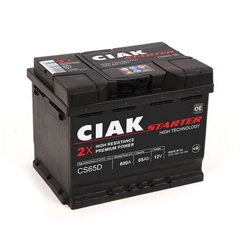 Akumulator CIAK Starter 12V- 65 Ah D+ - CS65D — slika 1 od 1