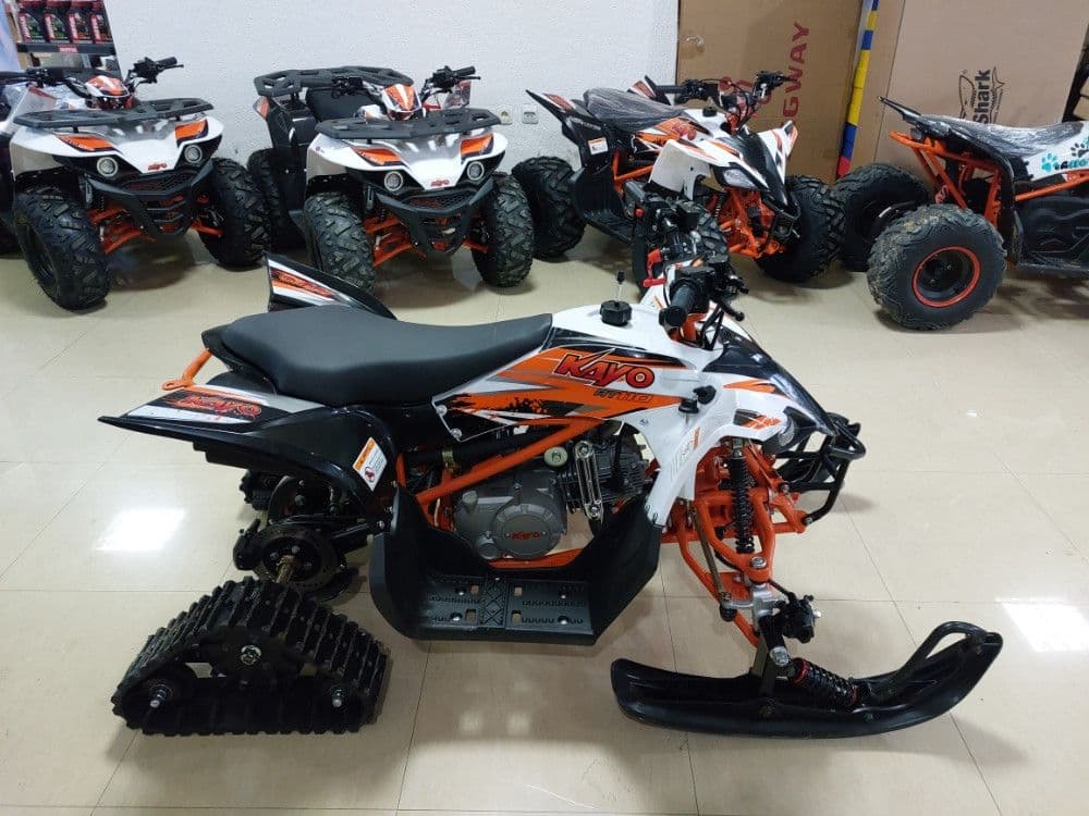 KAYO AT 110 + SKI GUSJENICE + TOCKOVI ATV QUAD OFF ROAD DJEČJI — slika 3 od 8