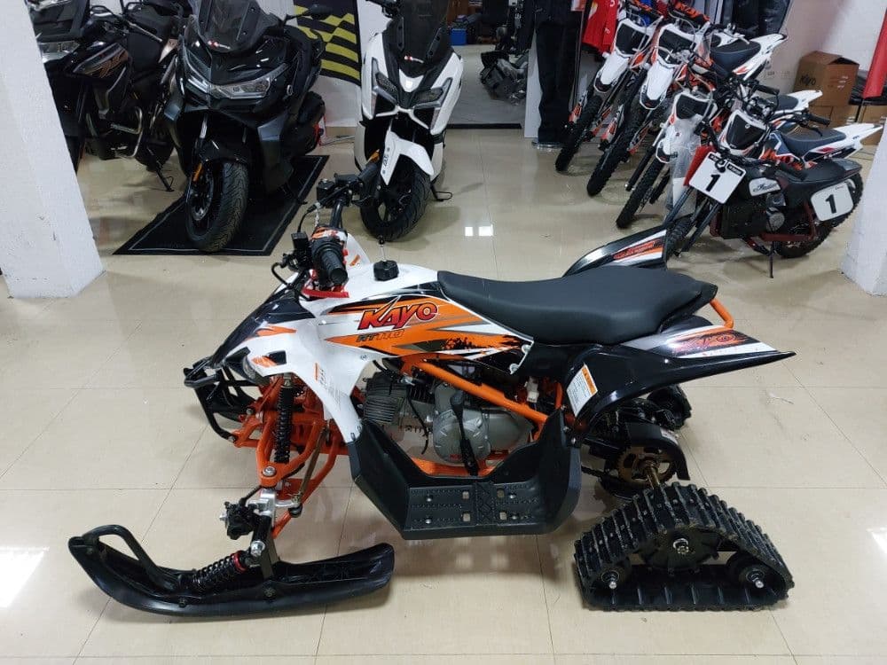 KAYO AT 110 + SKI GUSJENICE + TOCKOVI ATV QUAD OFF ROAD DJEČJI — slika 6 od 8