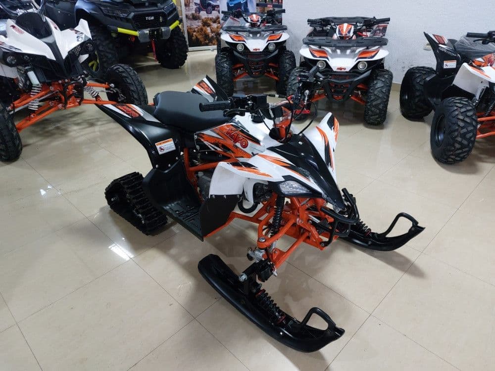 KAYO AT 110 + SKI GUSJENICE + TOCKOVI ATV QUAD OFF ROAD DJEČJI — slika 2 od 8