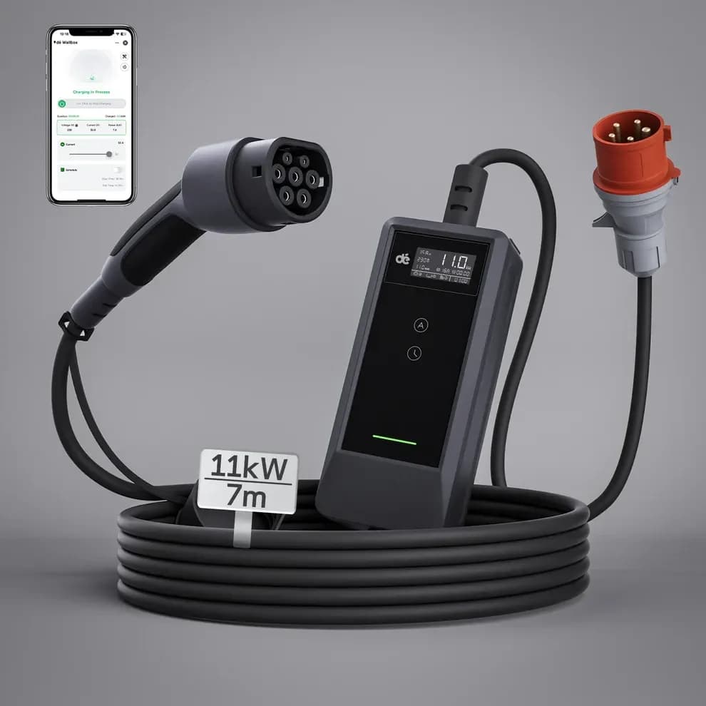 Mobilni trofazni punjač za EV - 11kW (WiFi APK) — slika 1 od 5