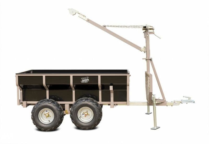 PRIKOLICA SA KRANOM SHARK TRAILER WOOD 1500 ATV QUAD — slika 5 od 9