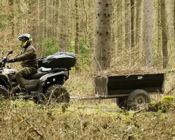 PRIKOLICA ZA QUAD ATV SHARK WOOD 550 (550kg) — slika 14 od 17