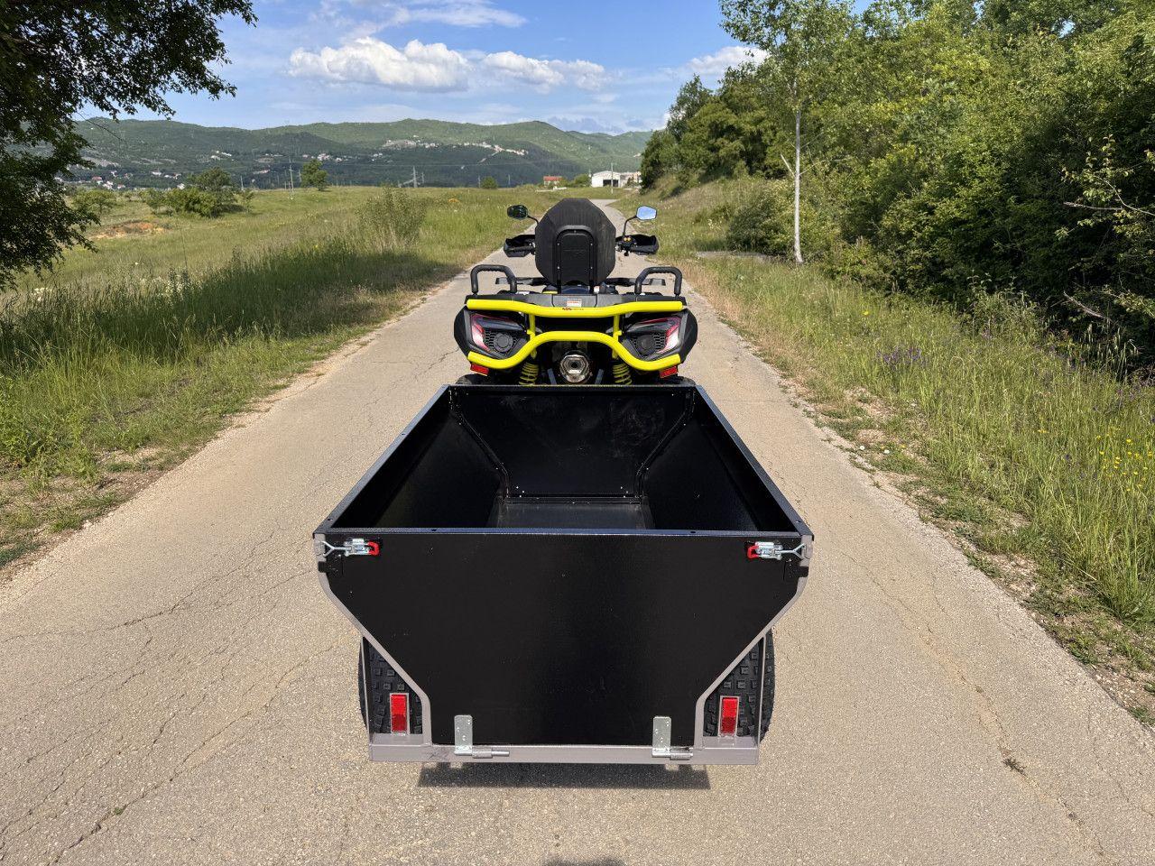 PRIKOLICA ZA QUAD ATV SHARK WOOD 550 (550kg) — slika 2 od 17