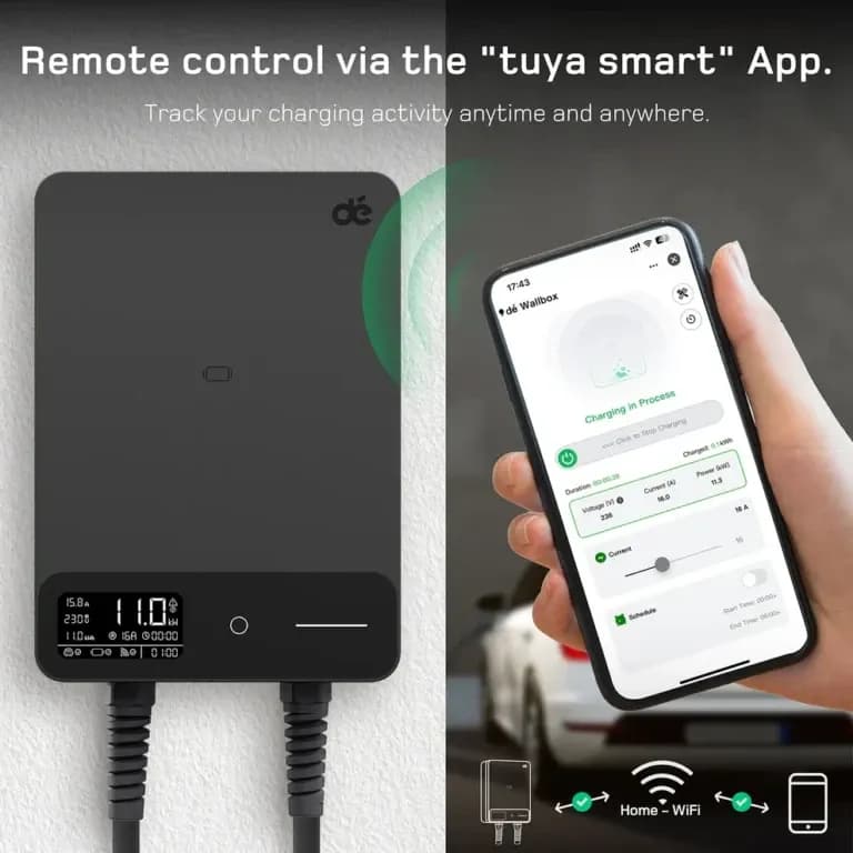 Wallbox zidna trofazna punionica za električna vozila - 11kW — slika 6 od 6