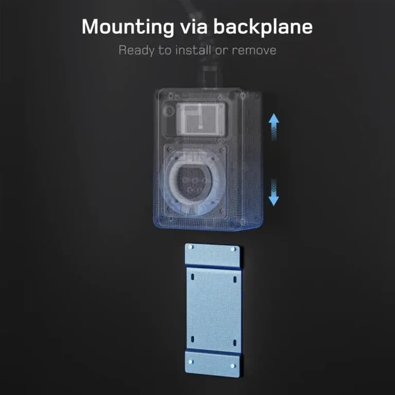 Mobilna trofazna wallbox punionica za EV - 22kW (WiFi APK) — slika 3 od 4