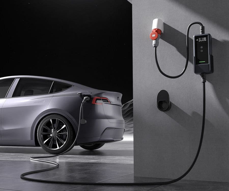 Mobilni trofazni punjač za EV - 11kW sa setom adaptera — slika 2 od 5