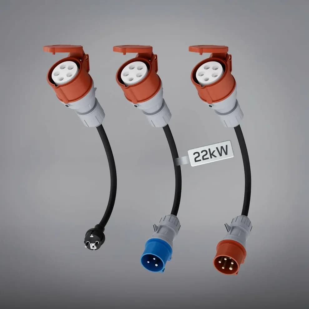 Set travel adaptera za električne punionice snage do 11kW/22kW — slika 3 od 3
