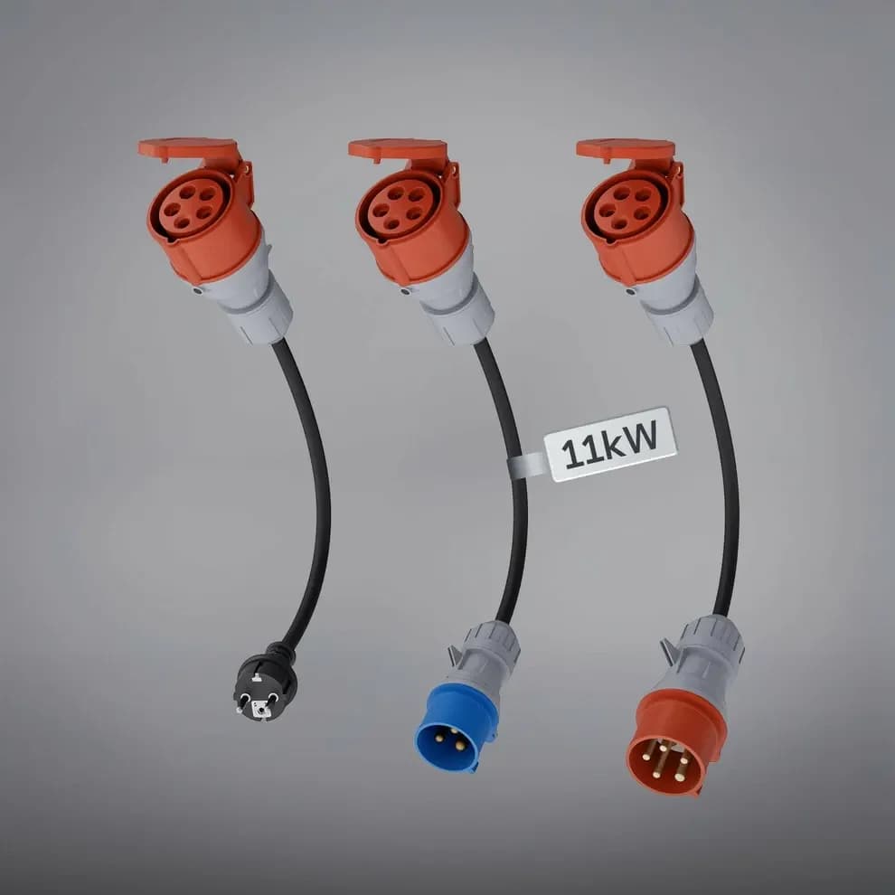 Set travel adaptera za električne punionice snage do 11kW/22kW — slika 2 od 3
