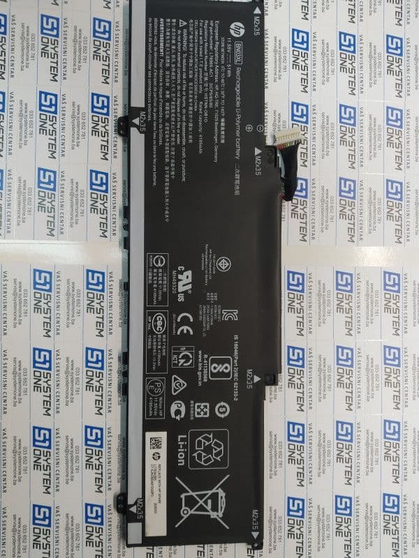 Baterija HP Envy BN03XL orginalna Laptop 12.mj garancija — slika 2 od 2