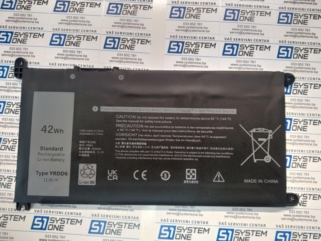 dell 3500 vostro inspirion baterijaYRDD6 Garancija 12.mj. — slika 1 od 2