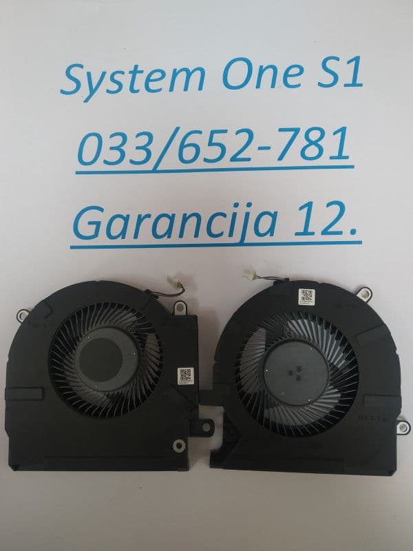 HP ventilator laptop Omen 15-EK Series Laptop fan gaming dijelovi — slika 2 od 2