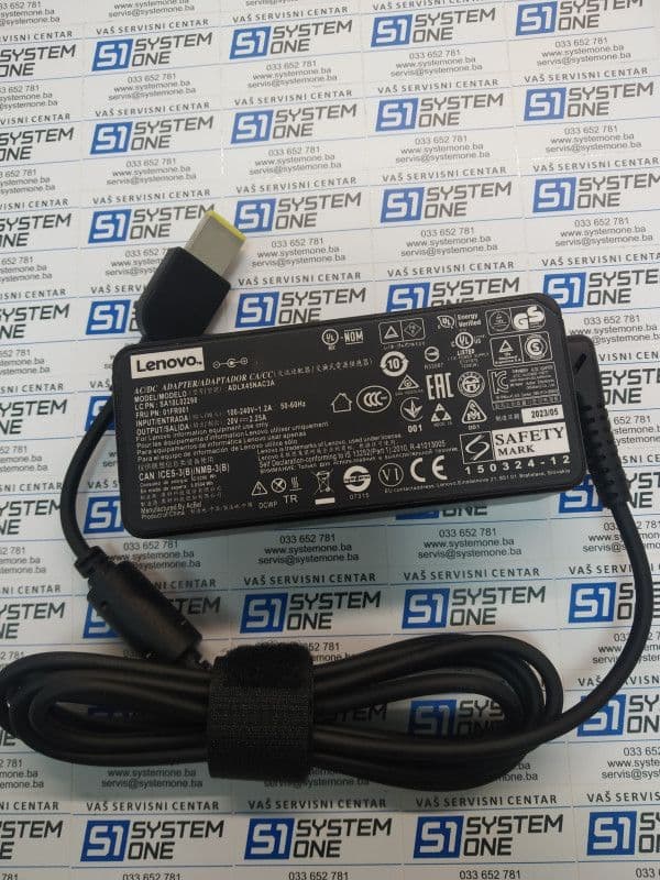 adapter Lenov Laptop Punjac 45 dijelovi — slika 2 od 2