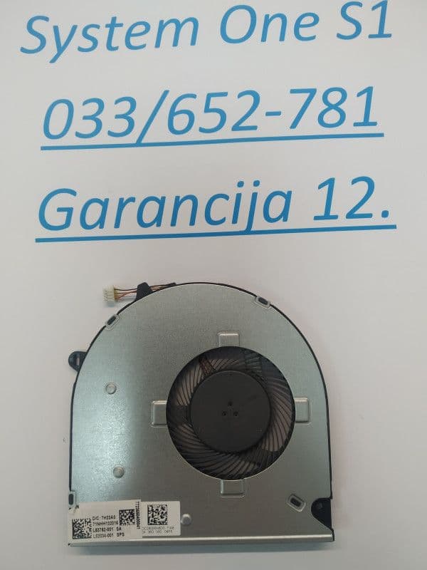 HP Ventilator HP 250 G9,255G9,256 G9,250 G8,255 Dijelovi — slika 2 od 2