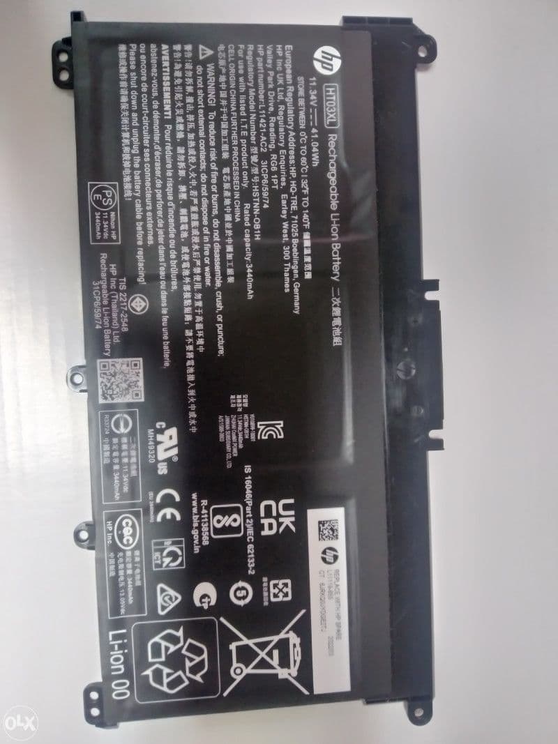 Baterija  HP HT03XL Baterije za sve Laptop Orginalna hp — slika 2 od 3