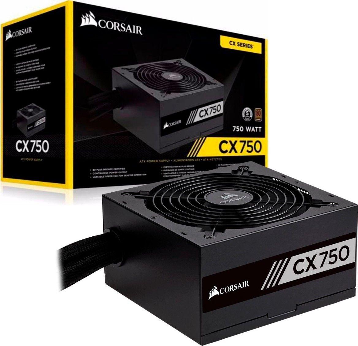 Napojna Corsair CX750, 80 PLUS Bronze, 750W — slika 1 od 1