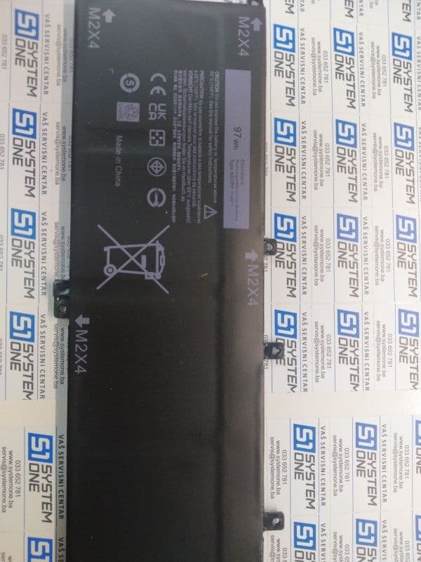 Baterija Dell orginal 6GTPY XPS laptop baterije — slika 1 od 2