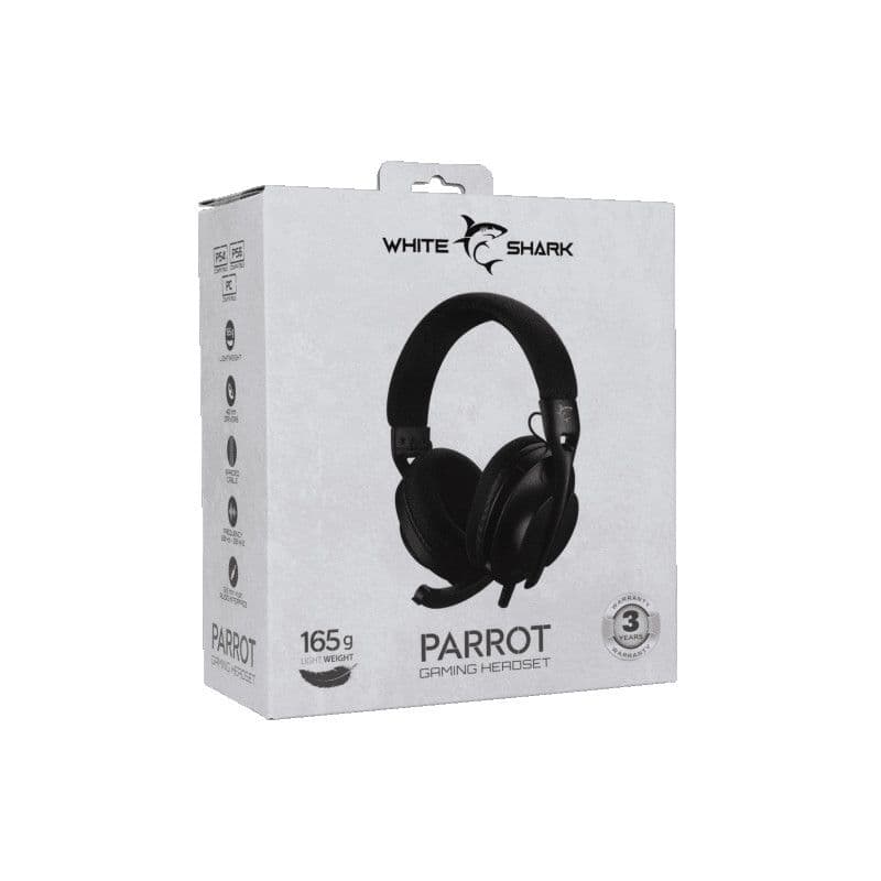 White Shark HEADSET GH-2440 PARROT Crne — slika 5 od 5