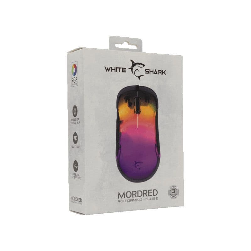 White Shark MIŠ GM-5017 MORDRED Crni — slika 5 od 5