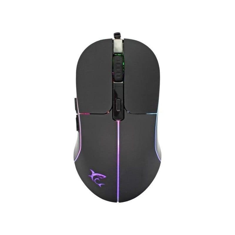 WHITE SHARK MIŠ GM-5010 WARLOCK CRNI RGB / 6400 DPI — slika 1 od 5