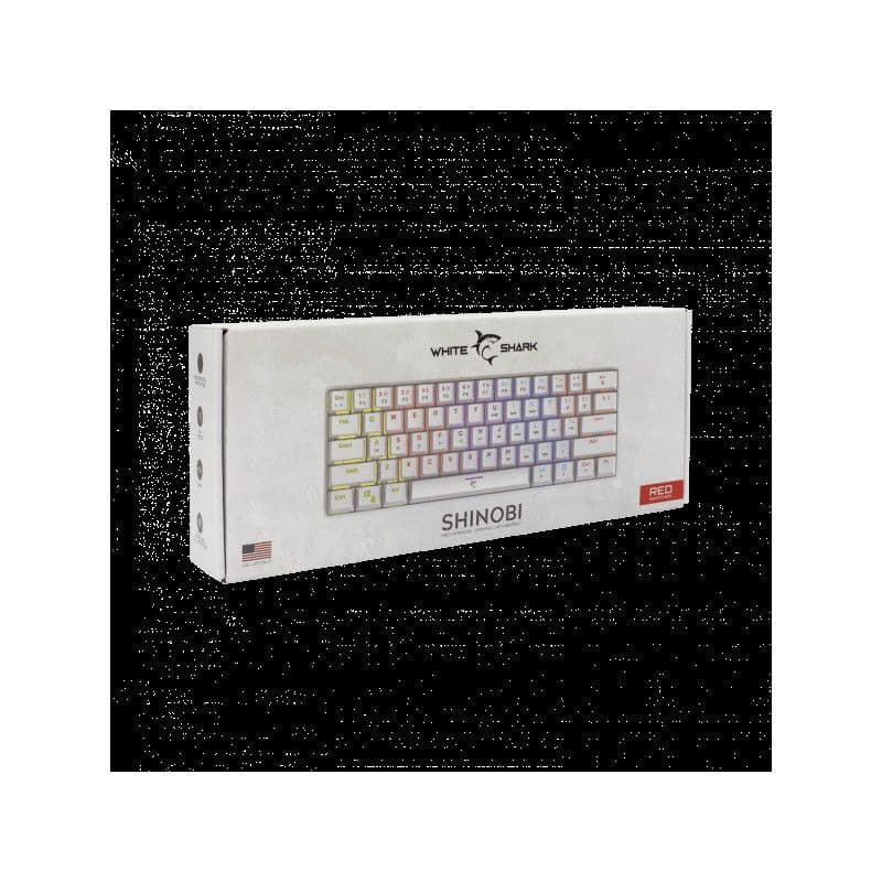 White Shark TASTATURA GK-2022 SHINOBI Bijela-Mehanicka — slika 2 od 2