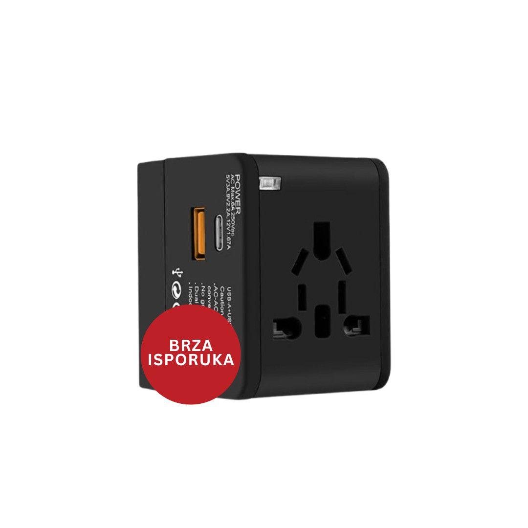 Adapter 3A 1C/1USB 40W — slika 1 od 1