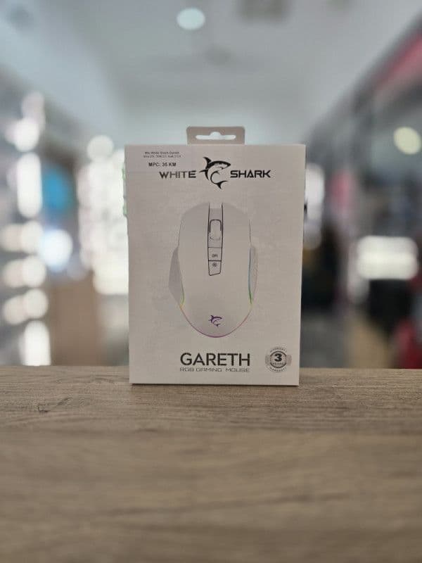Gaming mis White Shark Gareth Bijela 6400DPI — slika 1 od 1