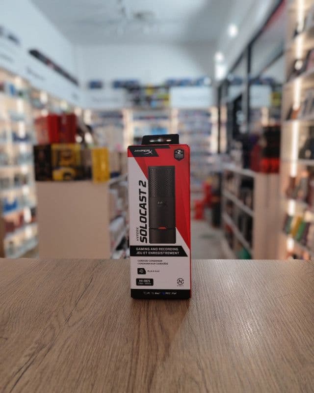 HyperX SoloCast 2 Gaming Streaming mikrofon — slika 1 od 1