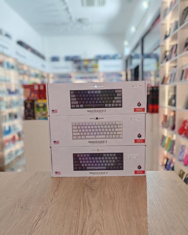 White Shark Wakizashi 2 Red switch mehanicka gaming tastatura — slika 2 od 3