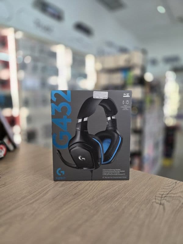 Gaming slusalice Logitech G432 7.1 surround — slika 1 od 3