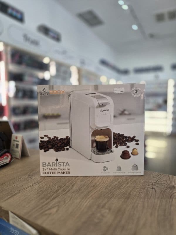 Aparat za kafu SBOX Barista 3u1 Kafa, Dolce Gusto, Nespresso — slika 1 od 1