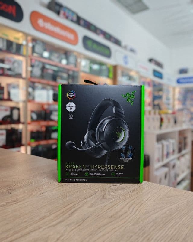 Razer Kraken V3 HyperSense Haptic gaming slusalice — slika 1 od 1