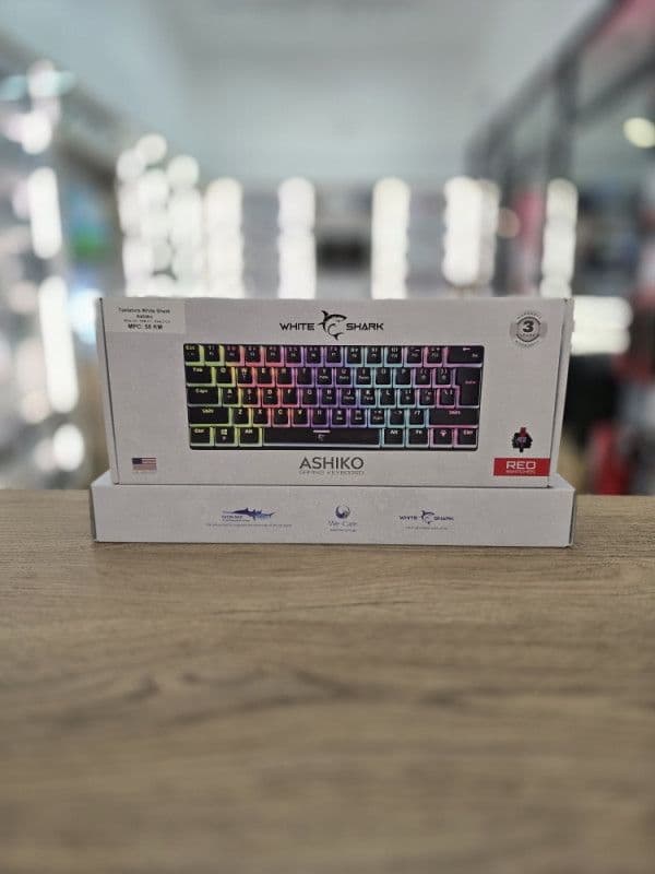 White Shark Ashiko HR Red switch gaming mehanicka tastatura — slika 1 od 1
