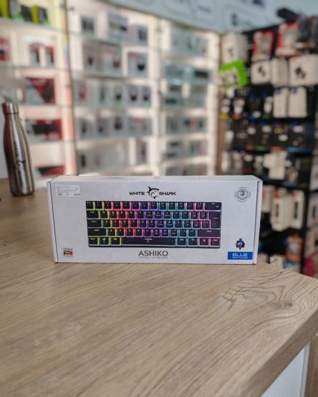 White Shark Ashiko HR Blue switch gaming mehanicka tastatura — slika 1 od 1