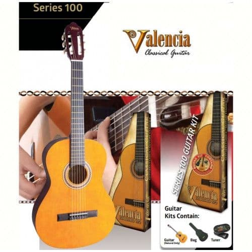 VALENCIA-VC103K 3/4 - klasična gitara set — slika 1 od 1