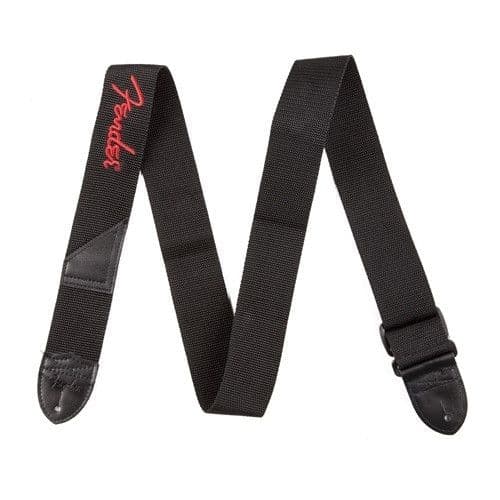 Fender remen za gitaru 2 Black Black/Gray, Black/Red — slika 2 od 2
