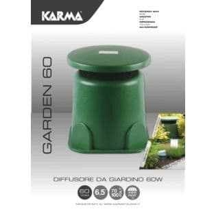 GARDEN-60 Karma dekorativna zvucna kutija, prskalica — slika 4 od 4