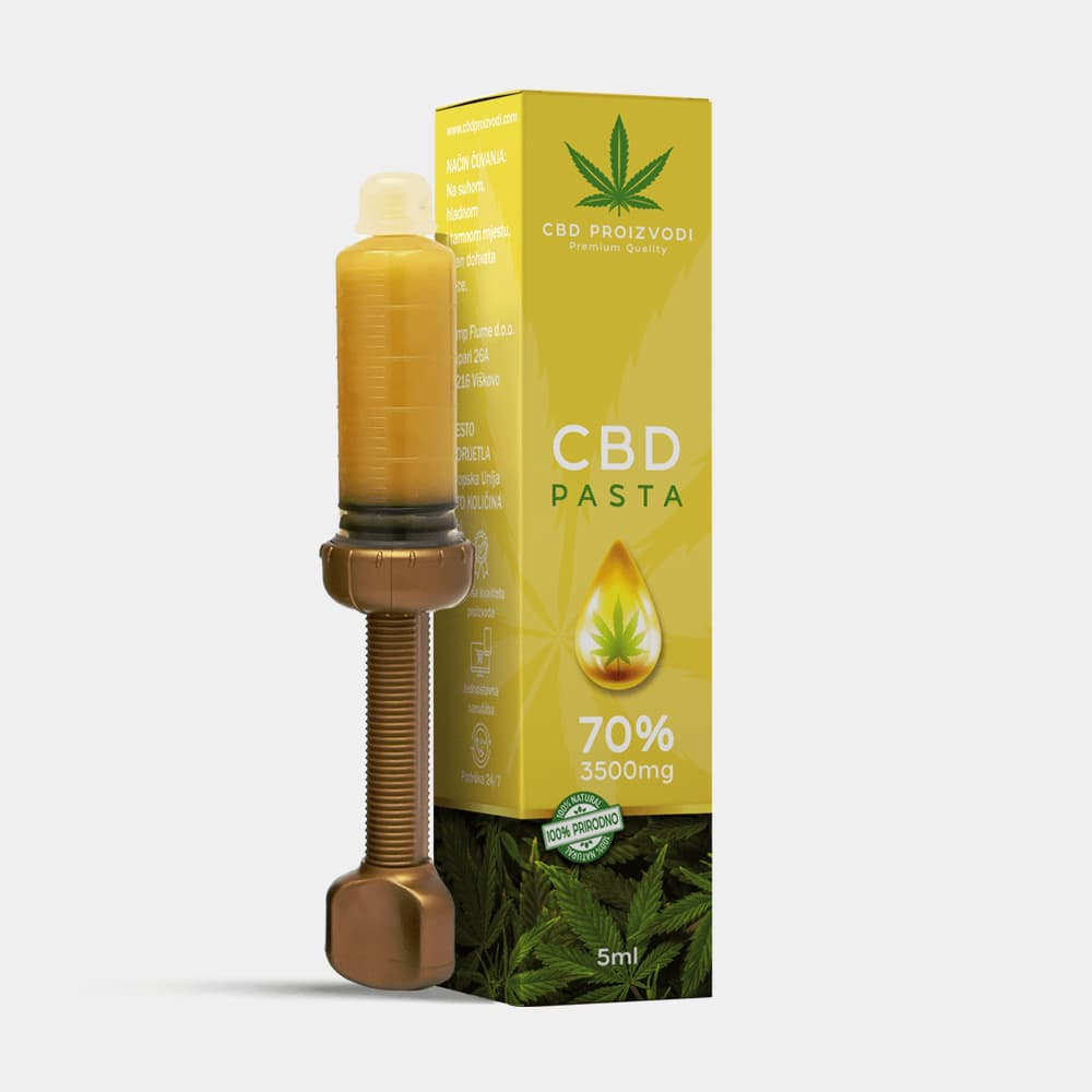 Pasta 5ml. 70% 3500mg. CBD-a — slika 1 od 1