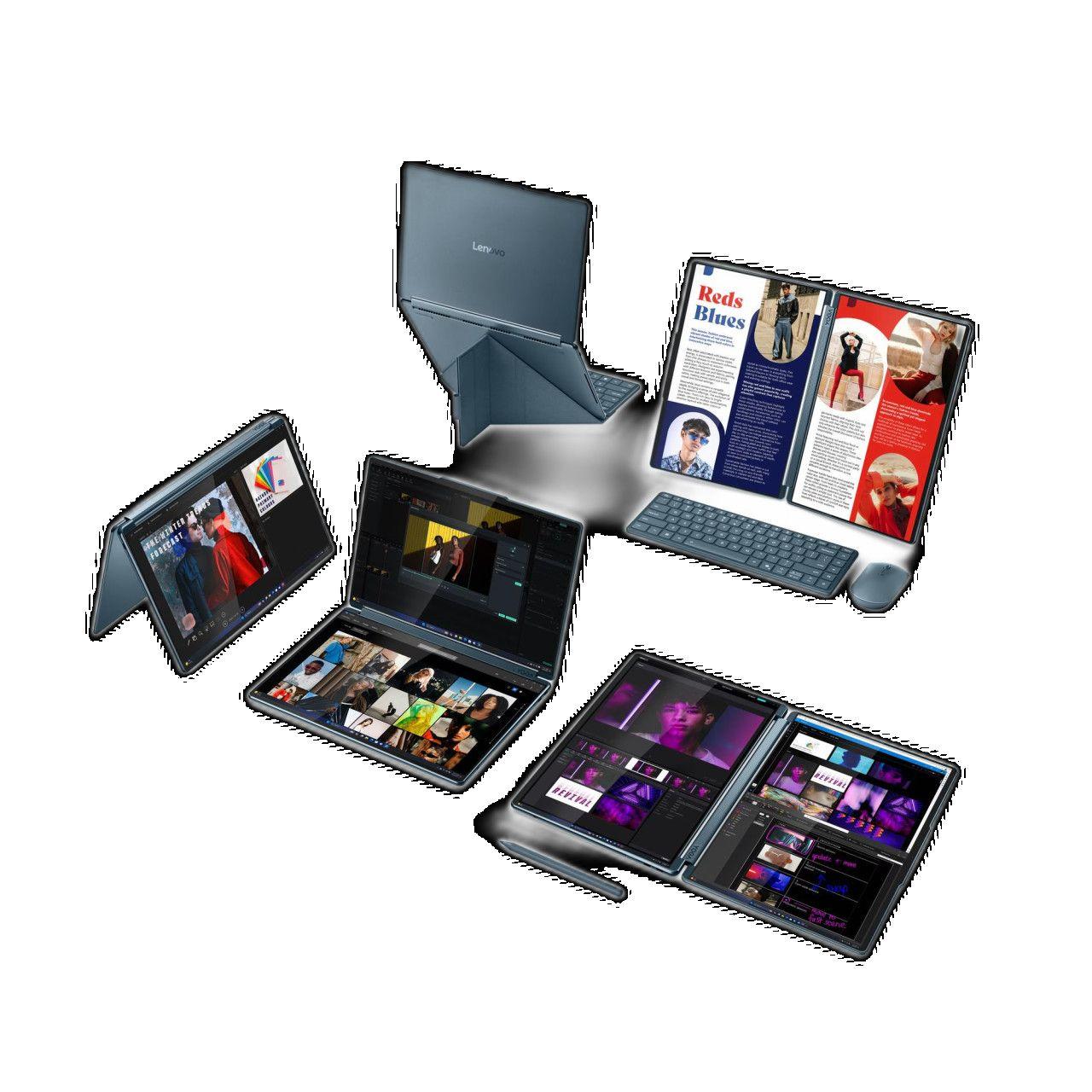 Laptop Lenovo Yoga Book 9i 14IAH10 U7 255H/32GB/1TB/3K/W11P — slika 5 od 5