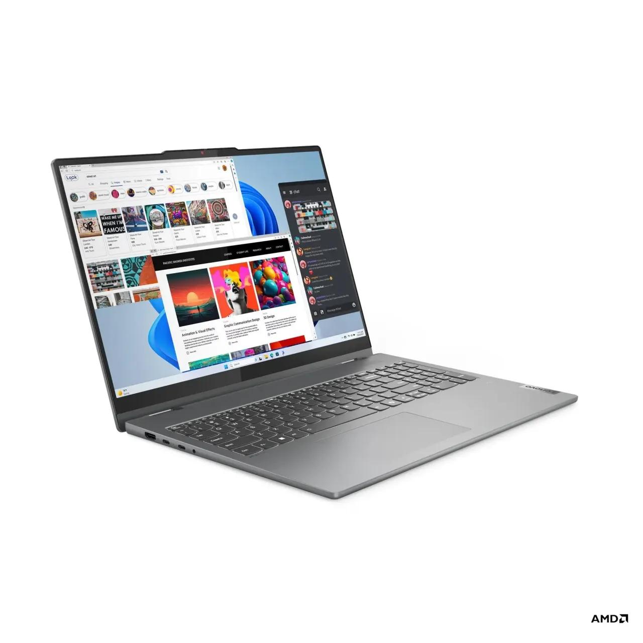 Lenovo IdeaPad 5 2-in-1 16AHP9 Ryzen 5 8645HS/16GB/1TB M2/W11 — slika 1 od 3